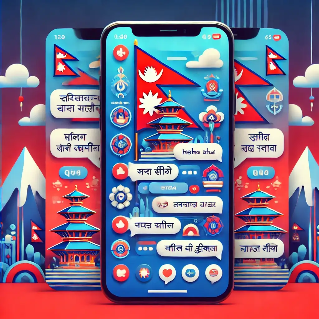 nepali chat app